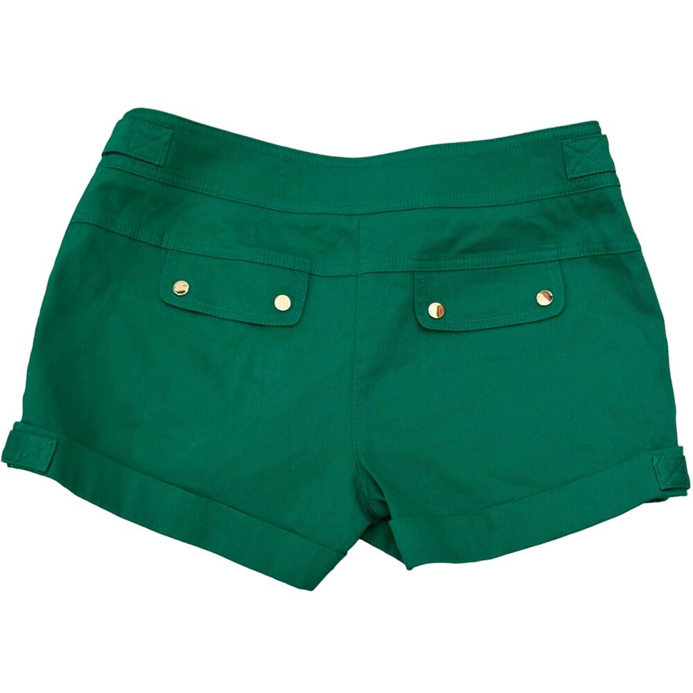 Cachè Green shorts size 8